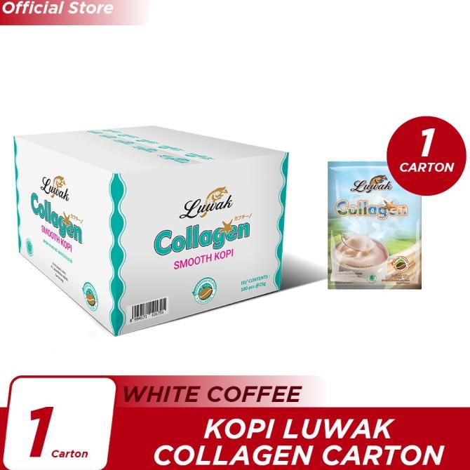 

Kopi Luwak Collagen Renceng 10x25gr -10pcs [Carton]