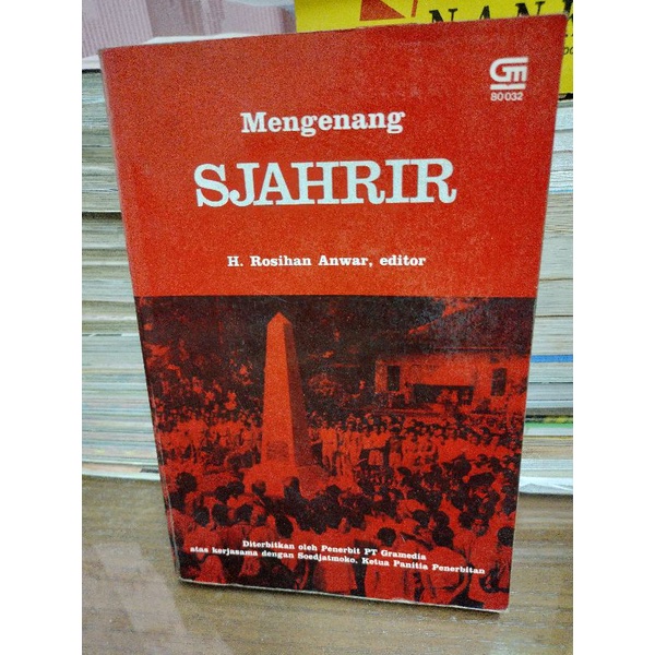 Buku "Mengenang SJAHRIR". H. Rosihan Anwar