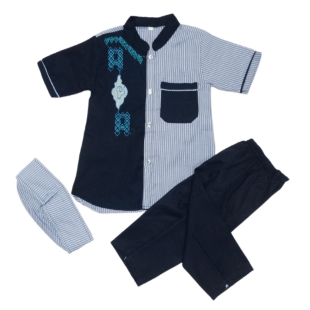Koko AL Bordir New Lengan Pendek