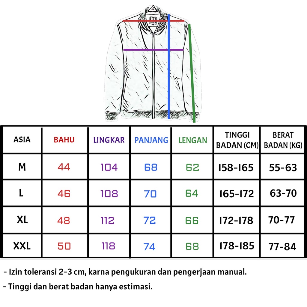 JAKET PRIA WINDPROOF JAKET WINTER / MUSIM DINGIN 2 IN 1 GARMOSTYLE