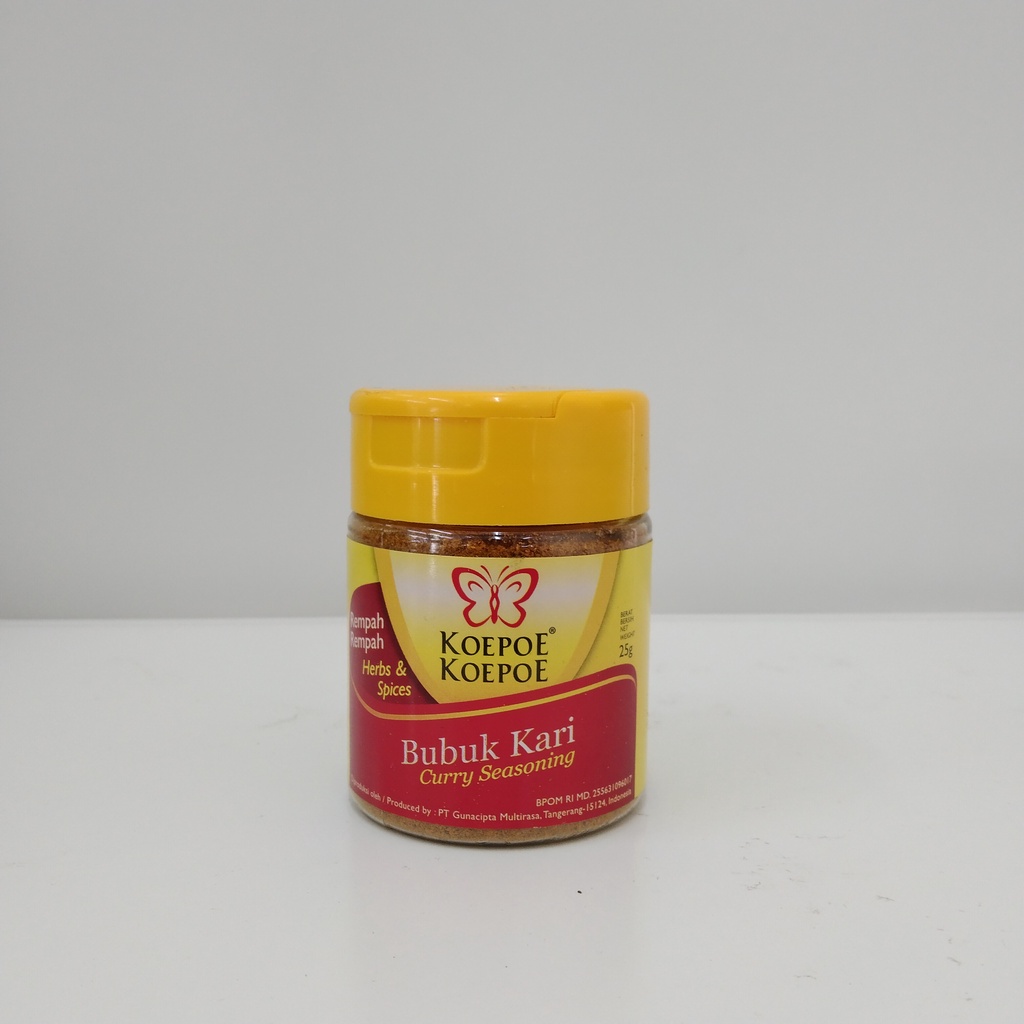 

Koepoe bumbu kari 25g