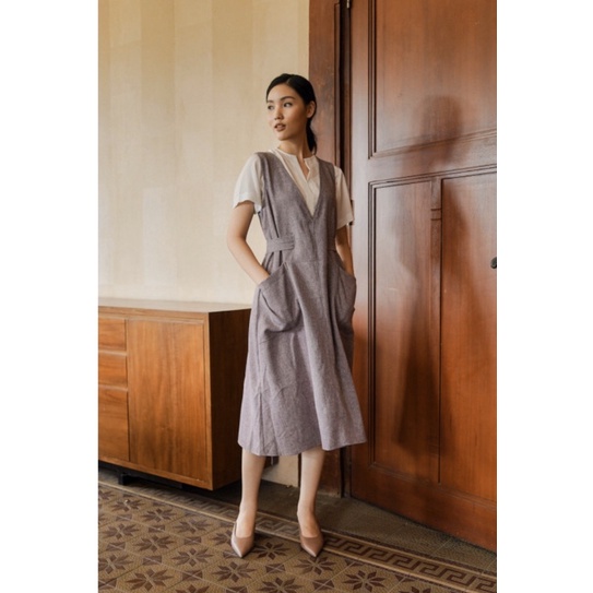 Maven Kellan Dress in Eggplant