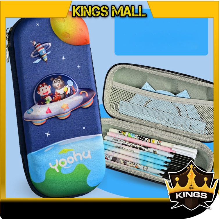

KINGS - S5626 Kotak Alat Tulis / Tempat Pensil 3D Model Terbaru / Kotak Pensil / Tempat Pensil Anak Sekolah 3D Bahan EVA Anti Air