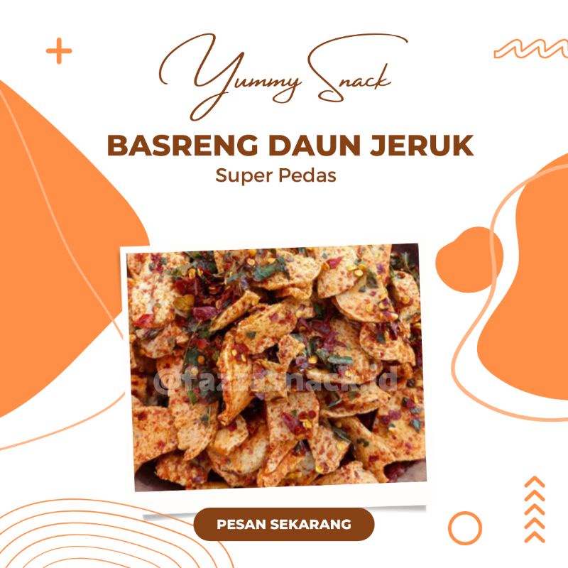 

Basreng Daun Jeruk Super Pedas