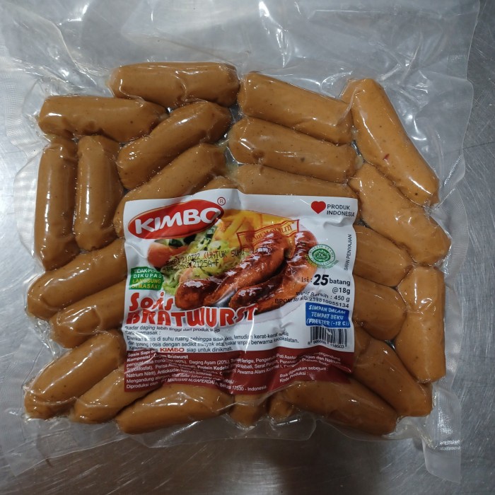 

Kimbo sosis bratwurst cocktail 450 g