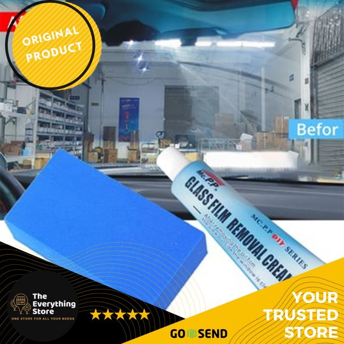 Car Glass Oil Film Remover Car Windshield Glass Film Removal Cream Car