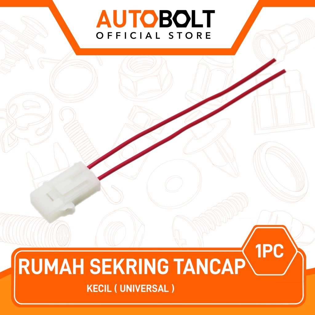 Rumah Sekring Tancap Mini Untuk Semua Jenis Motor Sekering Sikring Fuse Box Kecil Universal