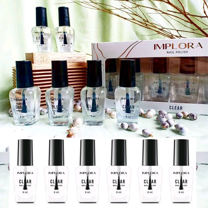 Implora Nail Polish l Kutek Bening 8ml