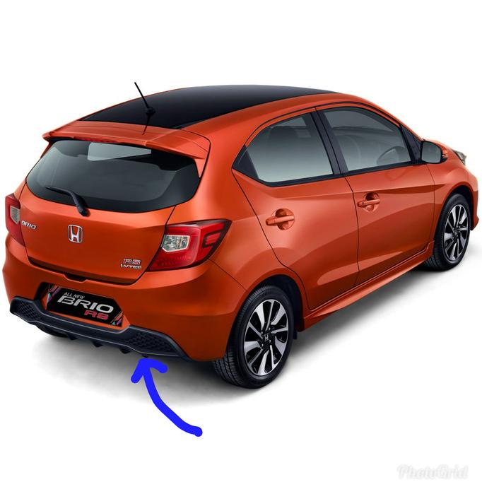 Diffuser Brio Rs 2019 Spoiler Bumper Belakang All New Brio