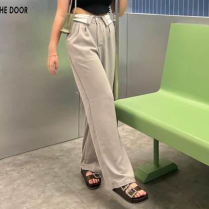 JENNIE LOVER PREMIUM POLYESTER PANTS | Celana Panjang Jennie Blackpink Polyester 100%