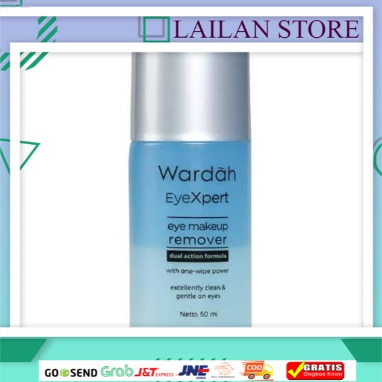 ~ LS ~ WARDAH EYE AND LIP MAKE UP REMOVER 50ML/ WARDAH REMOVER/ WARDAH MAKEUP REMOVER/ REMOVER WARDA