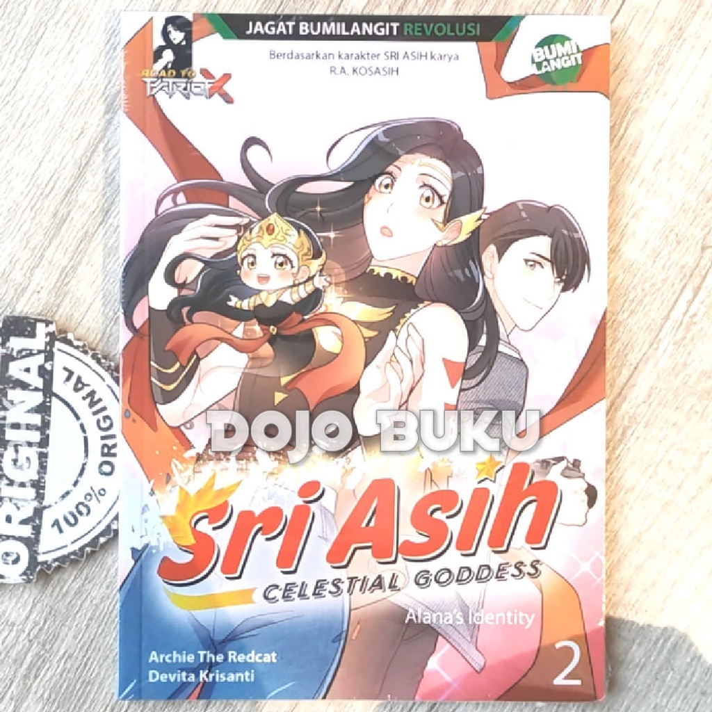 Komik Sri Asih Celestial Goddess 1 - Alana`s Story by Devita Krisanti, Archie The Redcat
