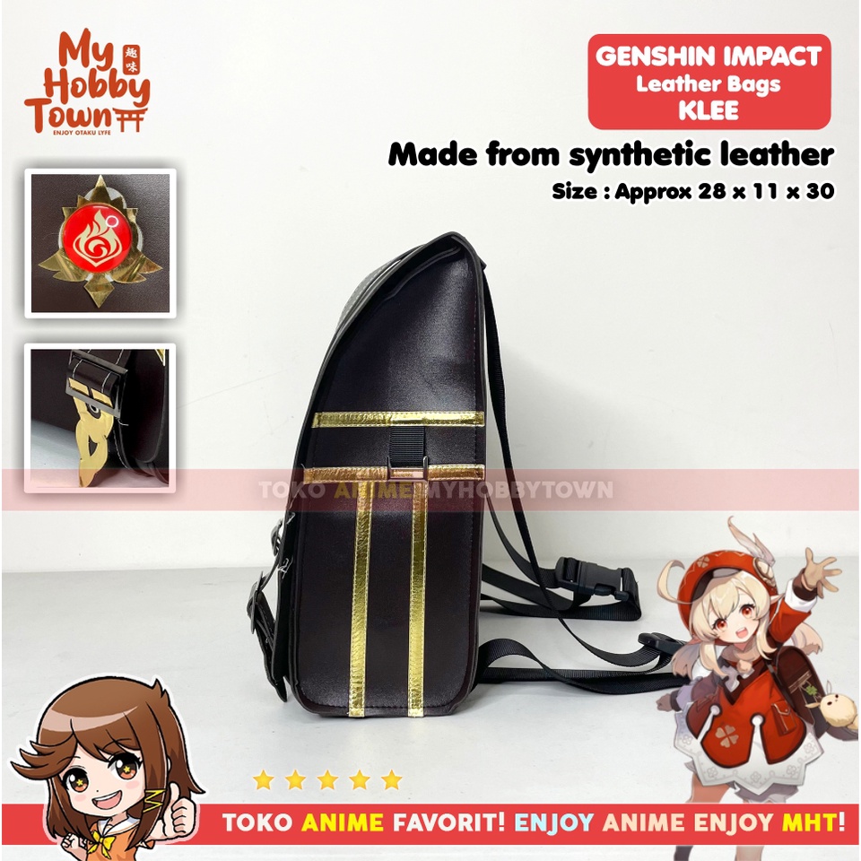 Tas Backpack Ransel Anime Game Genshin Impact Klee