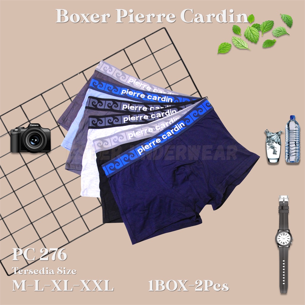 Pierre Cardin Celana Boxer Pria PC 276 1 Box isi 2Pcs