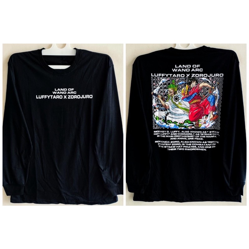 KAOS TSHIRT PRIA ANIME ONE PIECE LENGAN PANJANG JAPAN