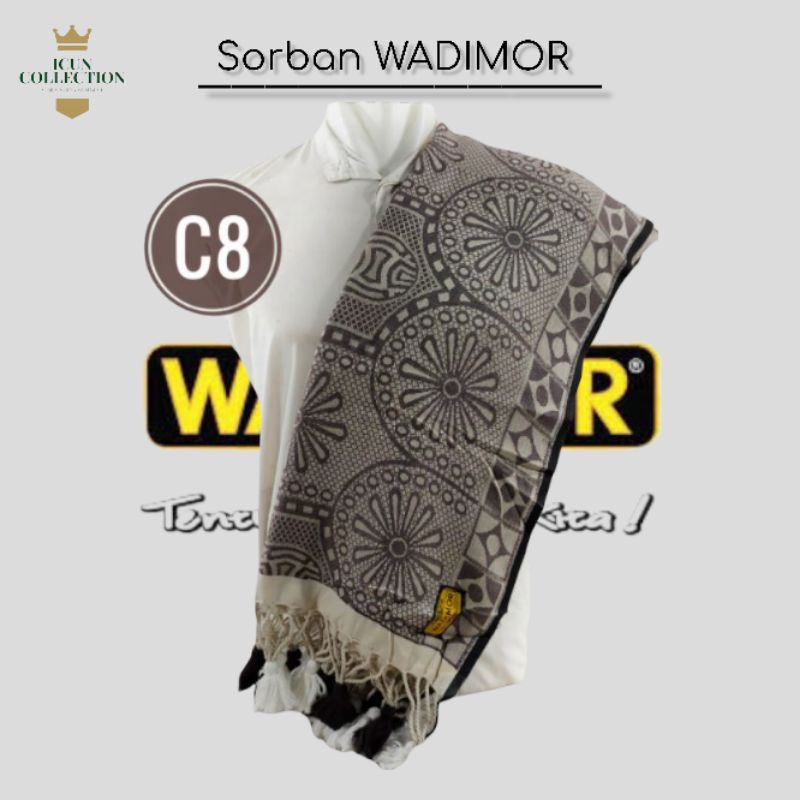 sorban wadimor jumbo bahan tebal halus dan lembut