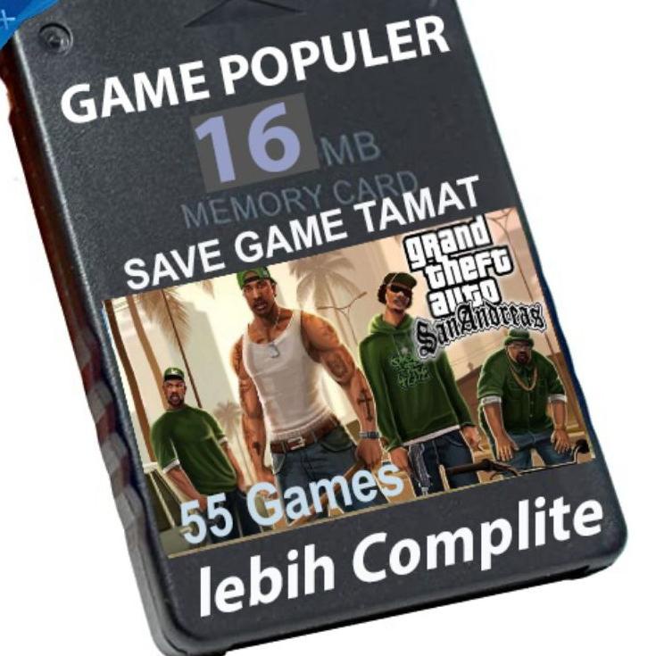 (E>1E➸) Memory card Ps2 cheet device /Save Game Tamat / opl terviral
