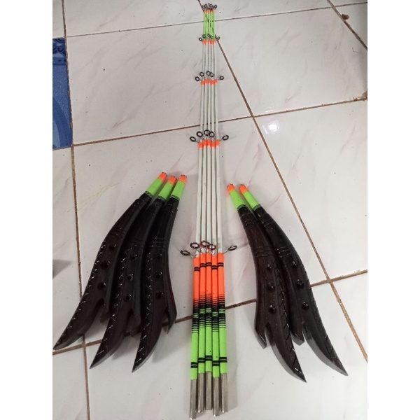 joran timbang set 5 cabut pahul