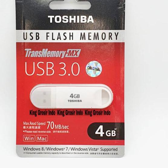 Terkini Flashdisk Toshiba 4GB 4 GB USB Original Flashdrive