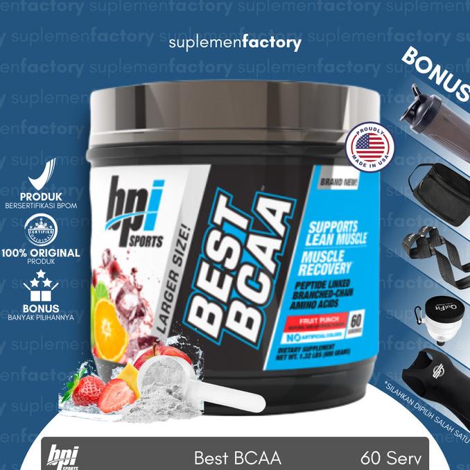 Jual Bpi Best Bcaa 60 Servings Bestbcaa Shopee Indonesia