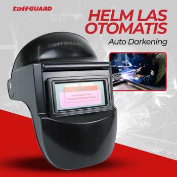 Helm Las Otomatis Auto Berubah Gelap Terang Darkening Solar Welding Helmet / Topeng Las Helm Kedok Full Face Auto Dark / Kacamata Las Otomatis Automatis Pengaman Gerinda Pelindung Muka Wajah Mata / Helem Helm Tukang Las Murah Berkualitas Awet Tahan Lama