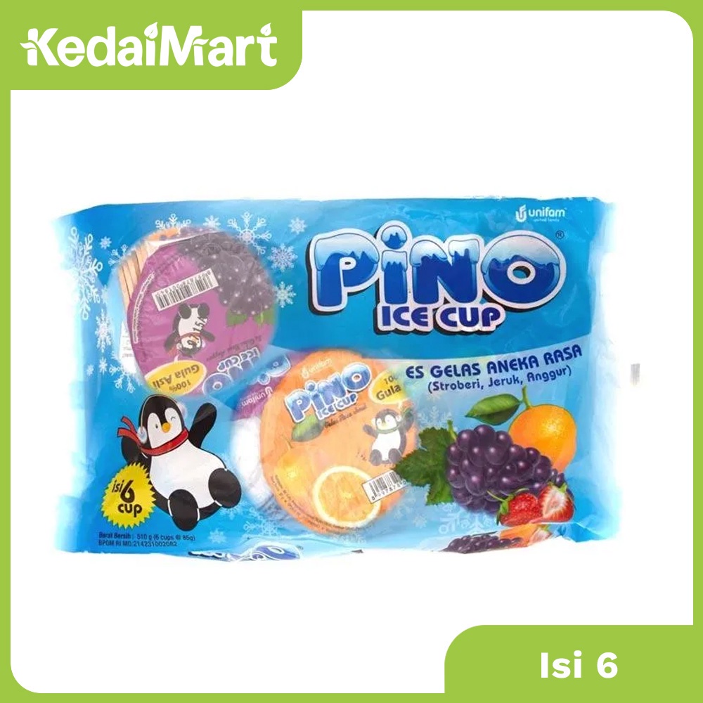 

Pino Ice Cup Isi 6 510 Gram