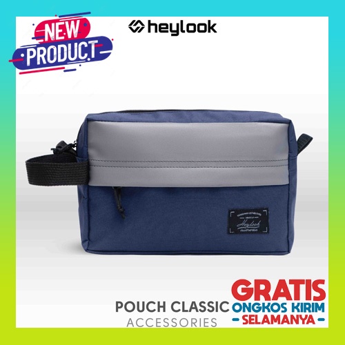 Sling Pouch Tas Dompet Tangan Pegang Kondangan Simpel Waterproof Anti Air Pria Cowok Pouch Bab Dompe