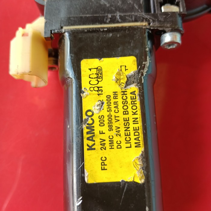 Motor Dinamo Power Window Hyundai Pintu Kanan Depan 24 Volt #Original