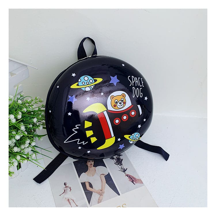 [Juallaris.id]Tas Ransel Anak Back Pack  Motif Anaimal / Lady Bug Kids Bag / Tas Cangkang Bulat / Anti air /Import