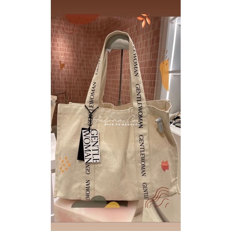 HALONA_CO | PO BANGKOK | Totebag Gentle Woman original 100% #JASTIPTERMURAH