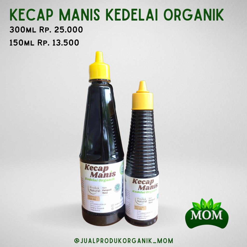 

KECAP MANIS KEDELAI ORGANIK