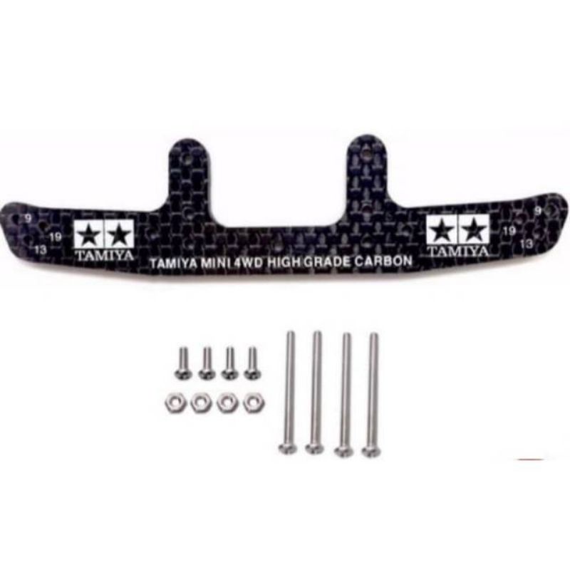 REP TAMIYA 95257 HG CARBON WEDE REAR STAY 3MM