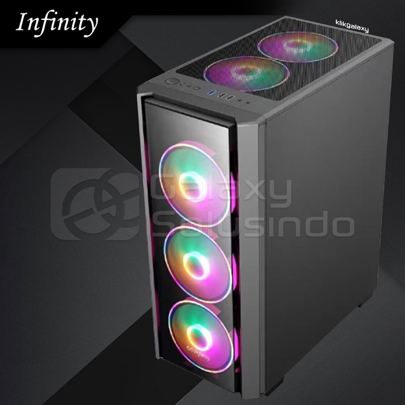 Infinity VESTA V3 Tempered Glass Gaming Case