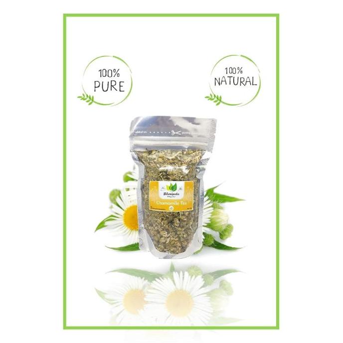 

[BISA COD] Dried Chamomile Herbal Tea / Teh Bunga Chamomil Kering Organik 25gr