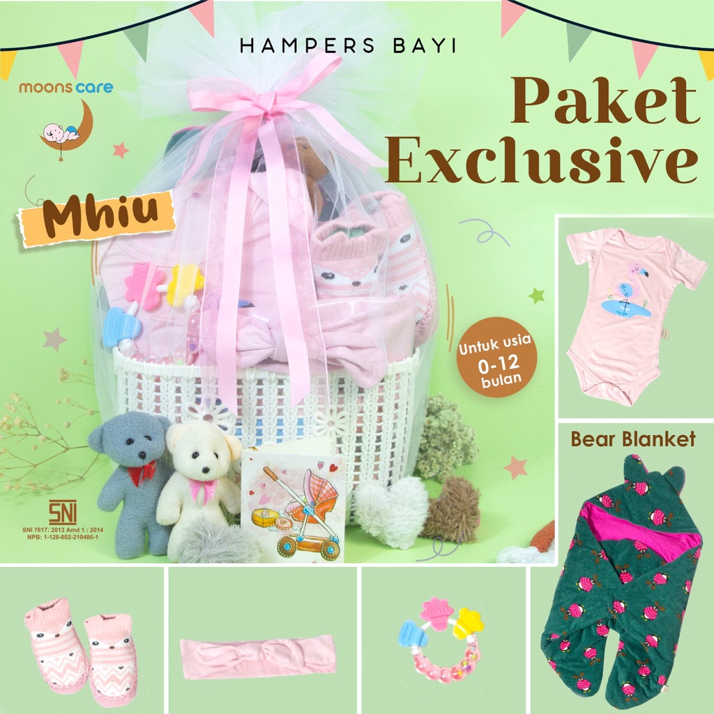 HAMPERS EXCLUSIVE NEWBORN BOY AND GIRL/KADO LAHIRAN GIFT SET/SET JUMPER EXCLUSIVE/ HAMPERS Hampers Baby / Hampers Baby New Born / Hampers Baby Premium / Kado Bayi New Born / Baby Gift / Hampers Bayi