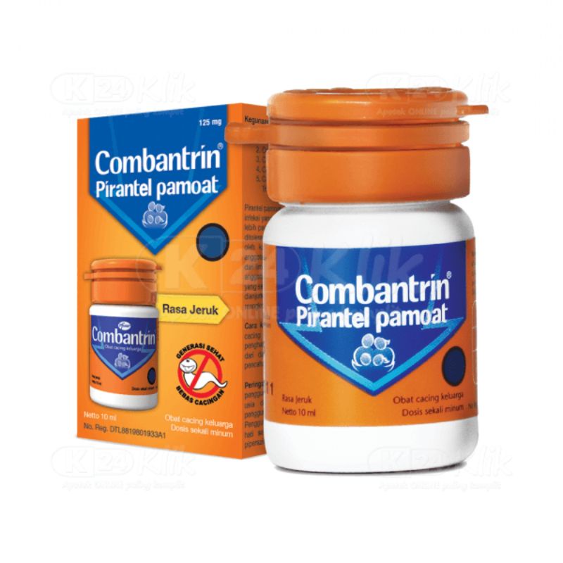COMBANTRIN obat cacing untuk dewasa dan anak-anak