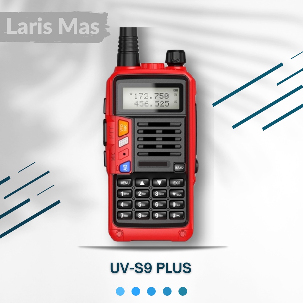 HT Pofung UV-S9 Plus 10 Watt / Radio Walkie Talkie BF UVS9 UV S9 10W