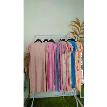 Daster santung murah - daster cantik/daster busui/daster kimono/daster fuji/daster kekinian/daster m