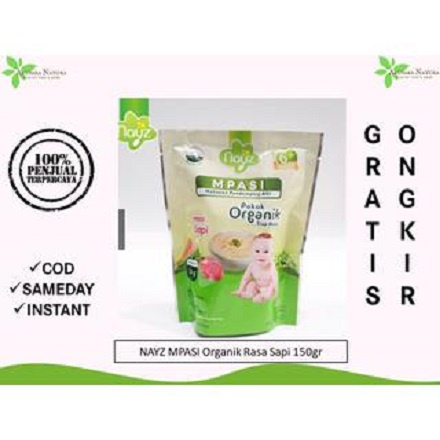 Nayz Bubur Organik MPASI / Bubur Tematik Organic 150gr