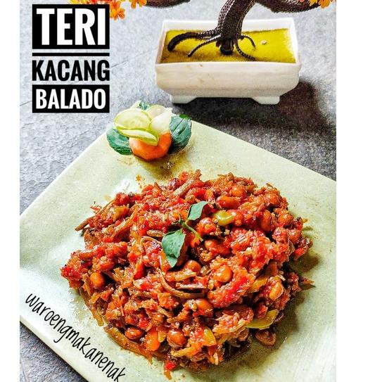 

(PROMO YEH87) Teri kacang balado 200gr (READY) ✯