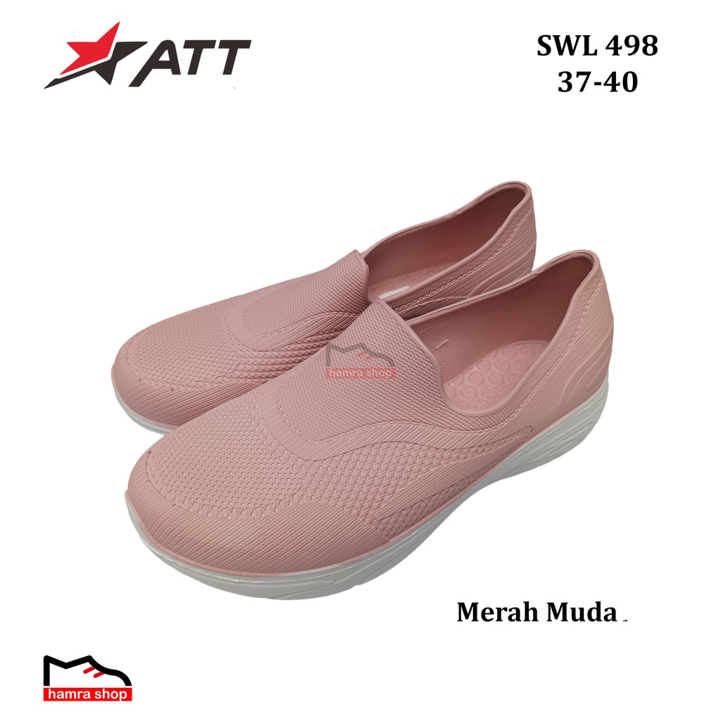 ATT SWL 498-Sepatu Slip on Wanita dam Remaja Putri