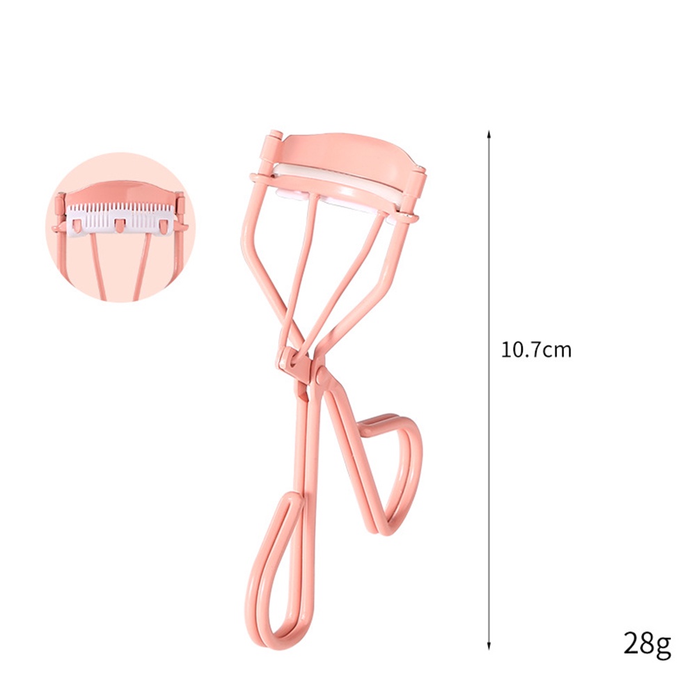[COD Tangding]1pc Klip Penjepit Bulu Mata Keriting Alami Portabel Dengan Sisir Wanita Perempuan Alat Makeup Kecantikan