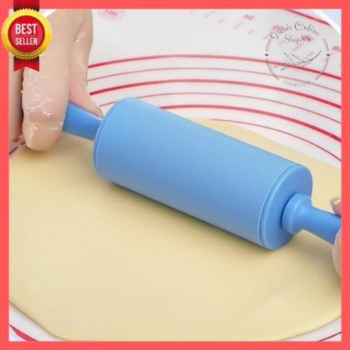 GOS - H314 - Rolling Pin Silicone - Penggilas Adonan Kue - Penggiling Adonan Silikon
