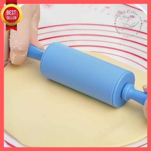 GOS - H314 - Rolling Pin Silicone - Penggilas Adonan Kue - Penggiling Adonan Silikon