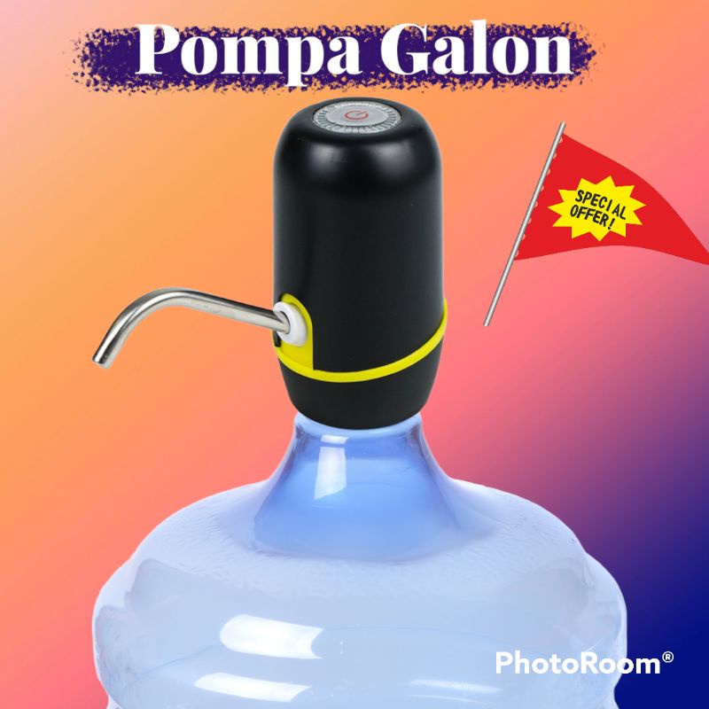 Pompa Galon Air Elektrik Rechargeable