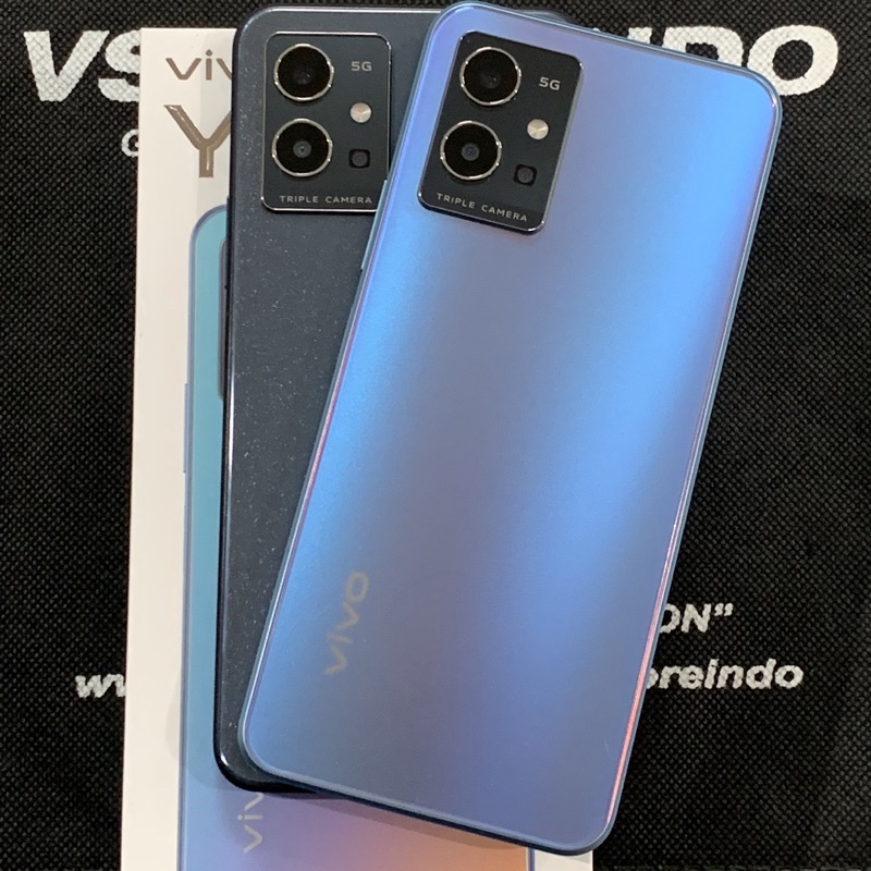 Vivo Y75 5G 8/128 GB Ex Resmi Vivo Indonesia Original Second Resmi Ori