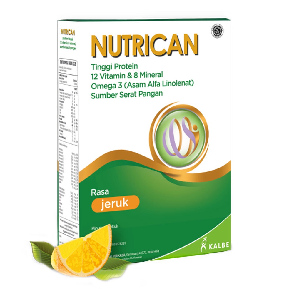 Nutrican 245gr/Susu Tinggi Protein/Sumber Serat Pangan