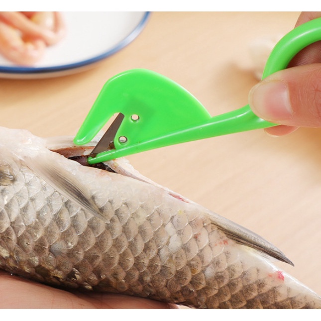 Alat Pembersih Usus Ayam Pembelah Perut Ikan Pisau Silet Kotoran