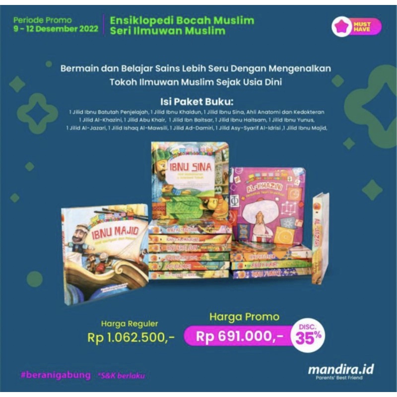 Ilmuwan muslim Lengkap Ensiklopedia Bocah muslim seri ilmuwan Muslim