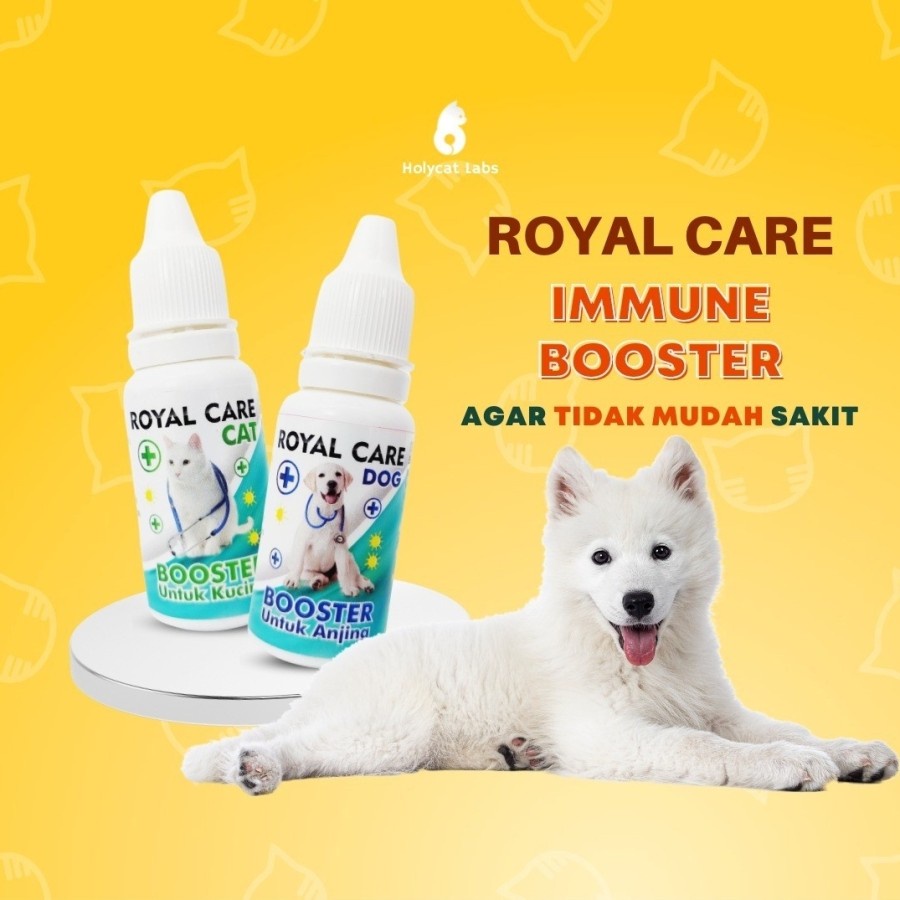 Royal Care Booster Dog 10ml - Vitamin Imun Booster Penambah Stamina Anjing